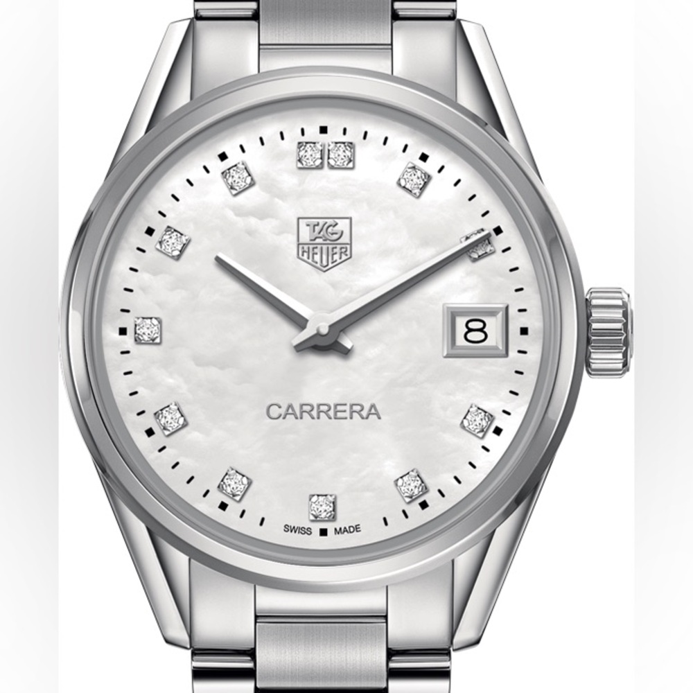 WOMENS TAG HEUER CARRERA QUARTZ WATCH